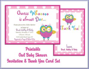 Message In A Bottle Baby Shower Template