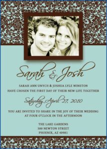 Michaels Wedding Invitations Templates