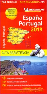 Michelin Map Spain
