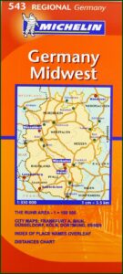 Michelin Maps Germany 543