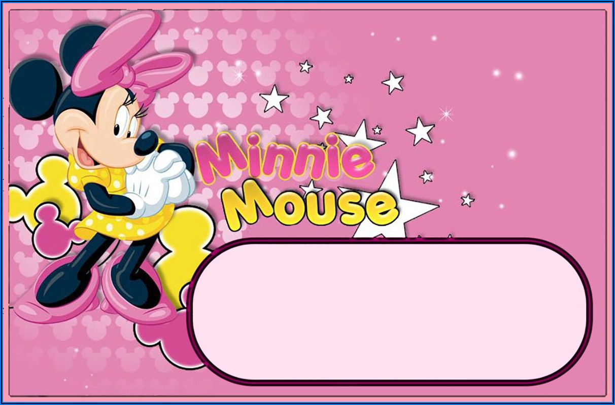 Minnie Mouse Birthday Invitations Online