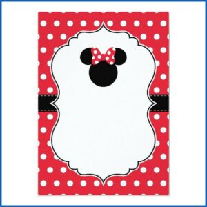 Minnie Mouse Birthday Invitations Zazzle