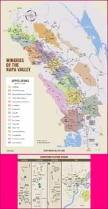 Napa Valley Winery Map