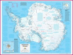 National Geographic Political Map Of The World