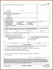 North Carolina Child Custody Modification Forms