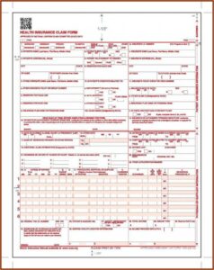 Nucc 1500 Claim Form Pdf