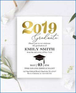 Nursing Graduation Invitation Templates Free Download