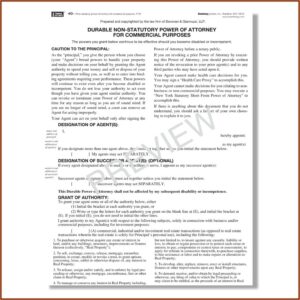 Ny Power Of Attorney Forms