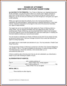 Nys Durable Power Of Attorney Form 2017 Pdf