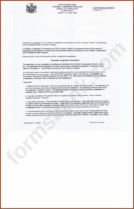 Nys Waiver Of Workers Compensation Form