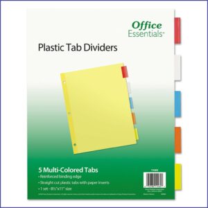 Office Depot Index Divider Templates