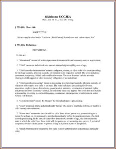 Oklahoma Divorce Forms Uncontested