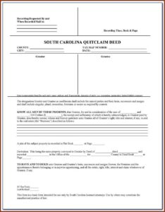 Oklahoma Quit Claim Mineral Deed Form