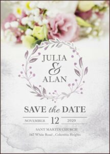 Online Wedding Invitation Templates For Friends