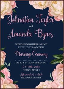 Online Wedding Invitation Templates Free