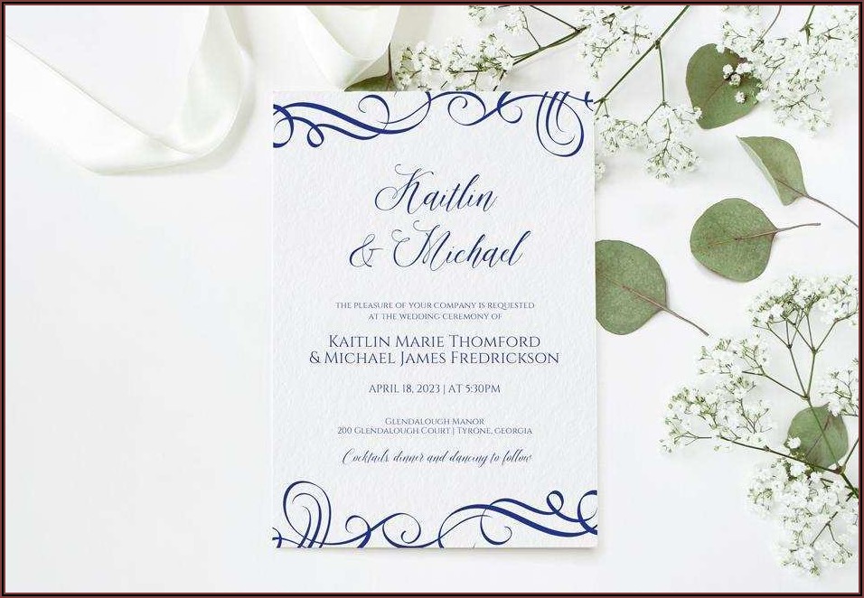 Online Wedding Invitation Templates