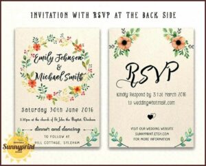 Online Wedding Invitation Video Templates