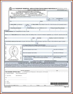Passport Renewal Form Nz
