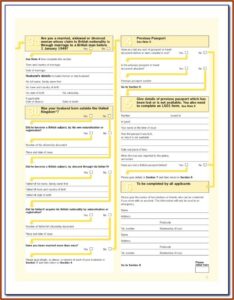 Passport Renewal Forms Canada
