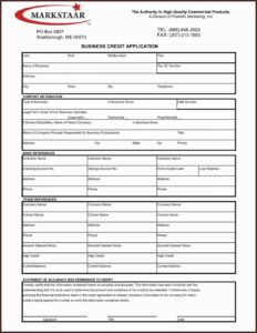 Personal Loan Form Template Free