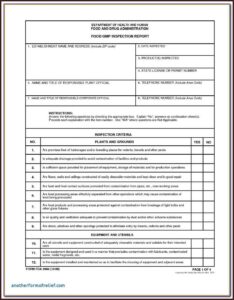 Pest Control Form Npma 33