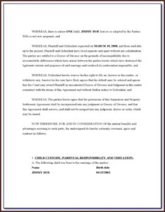 Petition For Divorce Form Louisiana