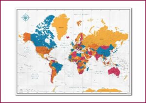 Pin Your Travels World Map App
