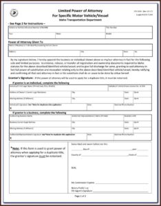 Power Of Attorney Form Nj Real Estate