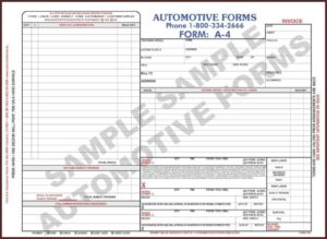 Printable Body Shop Estimate Forms