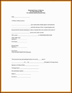 Printable Medical Power Of Attorney Form Alabama