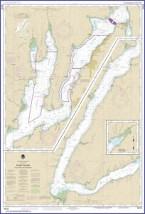 Puget Sound Marine Map