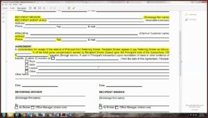 Realtor Referral Form Pdf