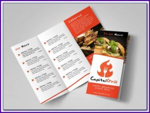 Restaurant Brochure Templates