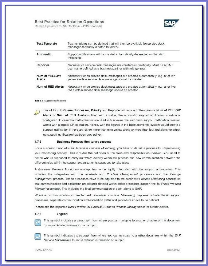 Restaurant Operations Manual Template - Template 2 : Resume Examples #