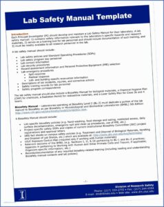 Restaurant Operations Manual Template Free