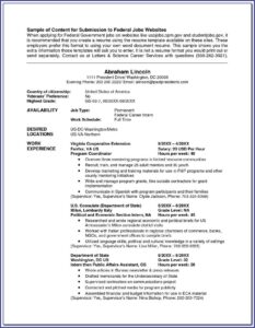 Resume Template American Standard