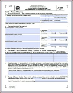 Revoke Power Of Attorney Form South Carolina