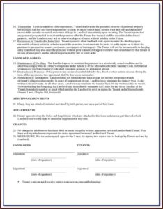 Rha Standard Form Apartment Lease 2003