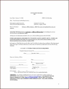 Roofing Contract Template Doc
