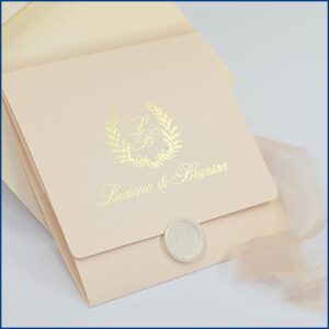 Rose Gold Foil Wedding Invitations Uk
