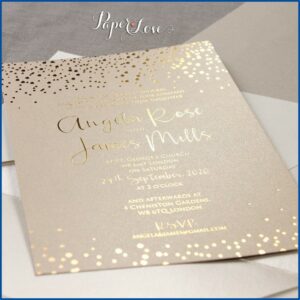 Rose Gold Wedding Invitations Canada