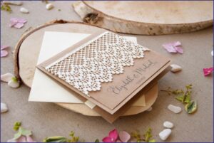 Rustic Lace Wedding Invitations