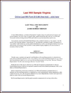 Sample Codicil Form Uk