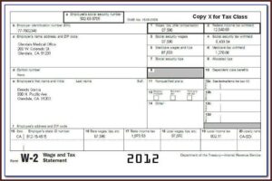 Sample Form 1099 Ssa