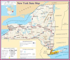 San Juan Islands Map Detailed