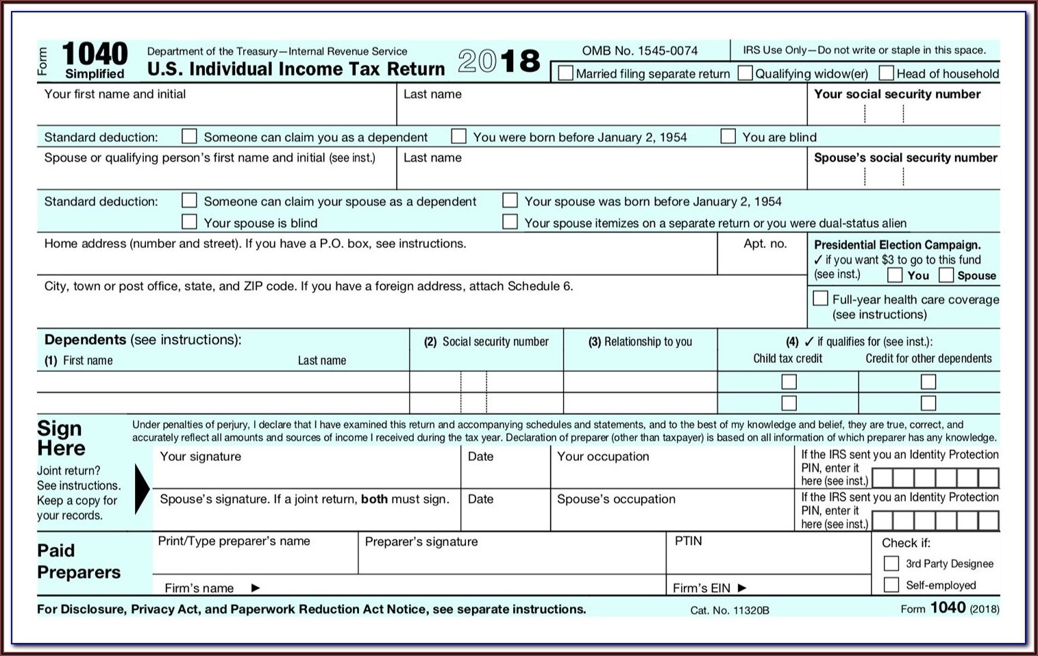 Sc State Income Tax Forms 2018