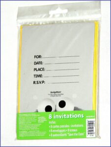 Sesame Street First Birthday Invitations