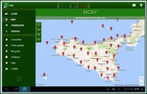 Sicily Tourist Map Pdf