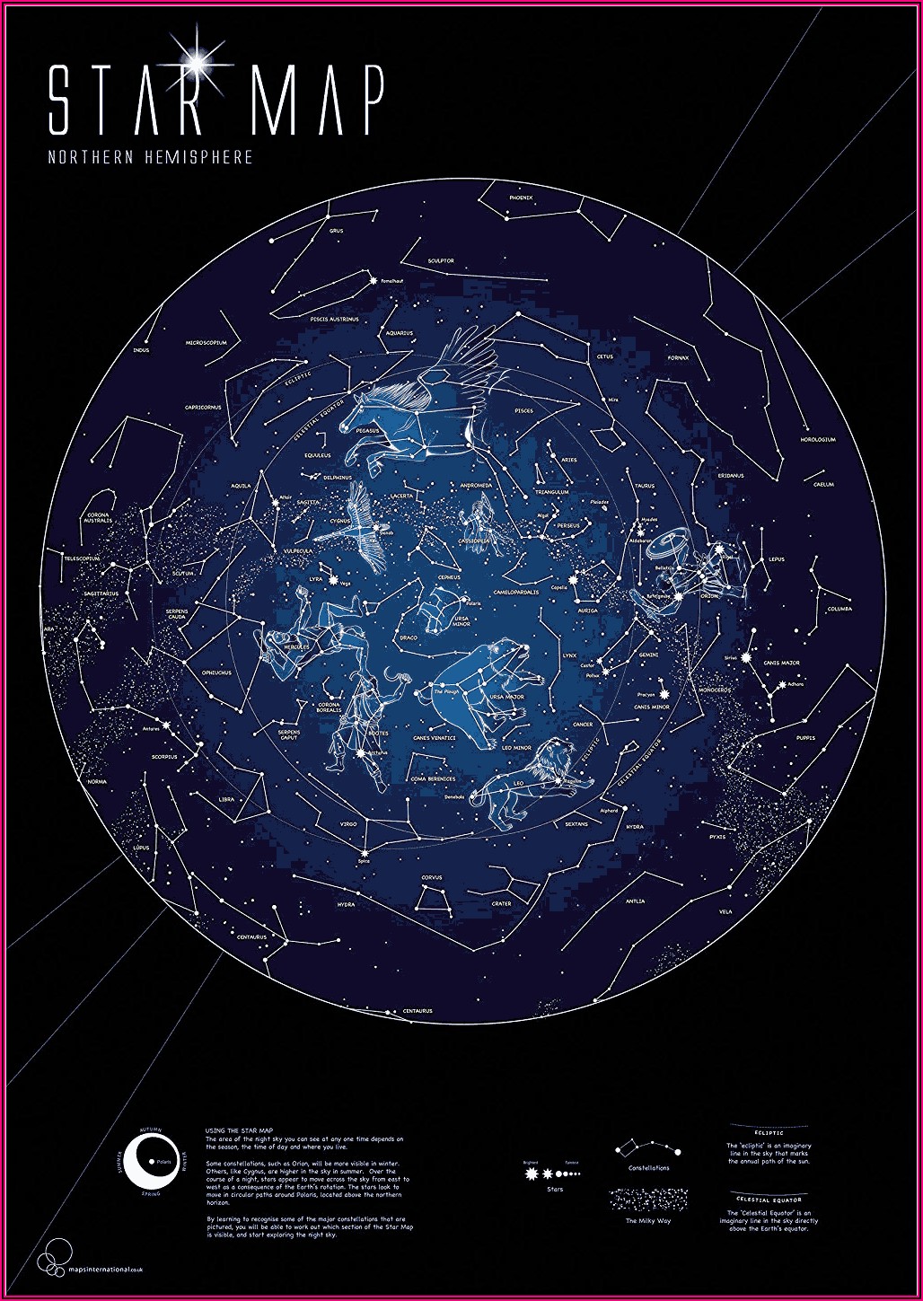 Southern Hemisphere Star Map App