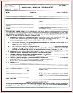 State Of Alabama Guardianship Forms